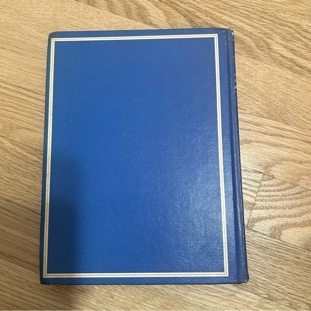 Vintage Guide to Modern Meals Hardcover Cook Book MCM Kitschy Blue